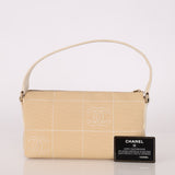 Chanel Spring 2003 Canvas Chocolate Bar Pochette - FashioNica
