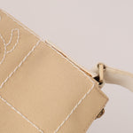 Chanel Spring 2003 Canvas Chocolate Bar Pochette - FashioNica