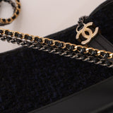 Chanel Tweed Calfskin Small Gabrielle Hobo - FashioNica