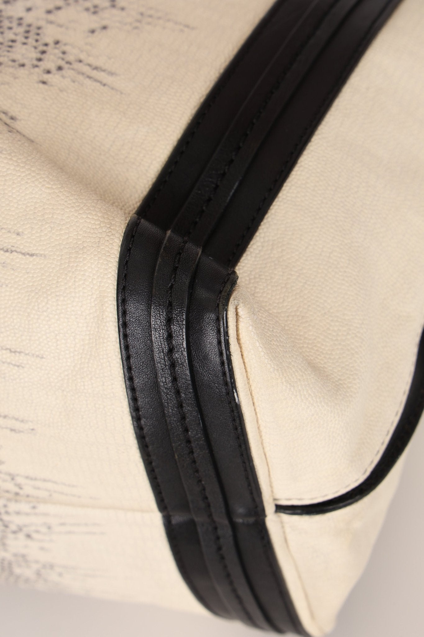 Chloe Opal & Black Embossed Ring Lizard Allison Tote Bag - FashioNica