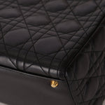 Christian Dior 1990s Cannage Large Lady Dior GHW - FashioNica