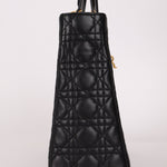 Christian Dior 1990s Cannage Large Lady Dior GHW - FashioNica