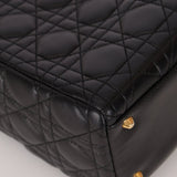 Christian Dior 1990s Cannage Large Lady Dior GHW - FashioNica