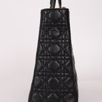 Christian Dior 1990s Cannage Large Lady Dior GHW - FashioNica