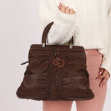 Christian Dior 2008 Buffalo Leather Karenina Top Handle - FashioNica