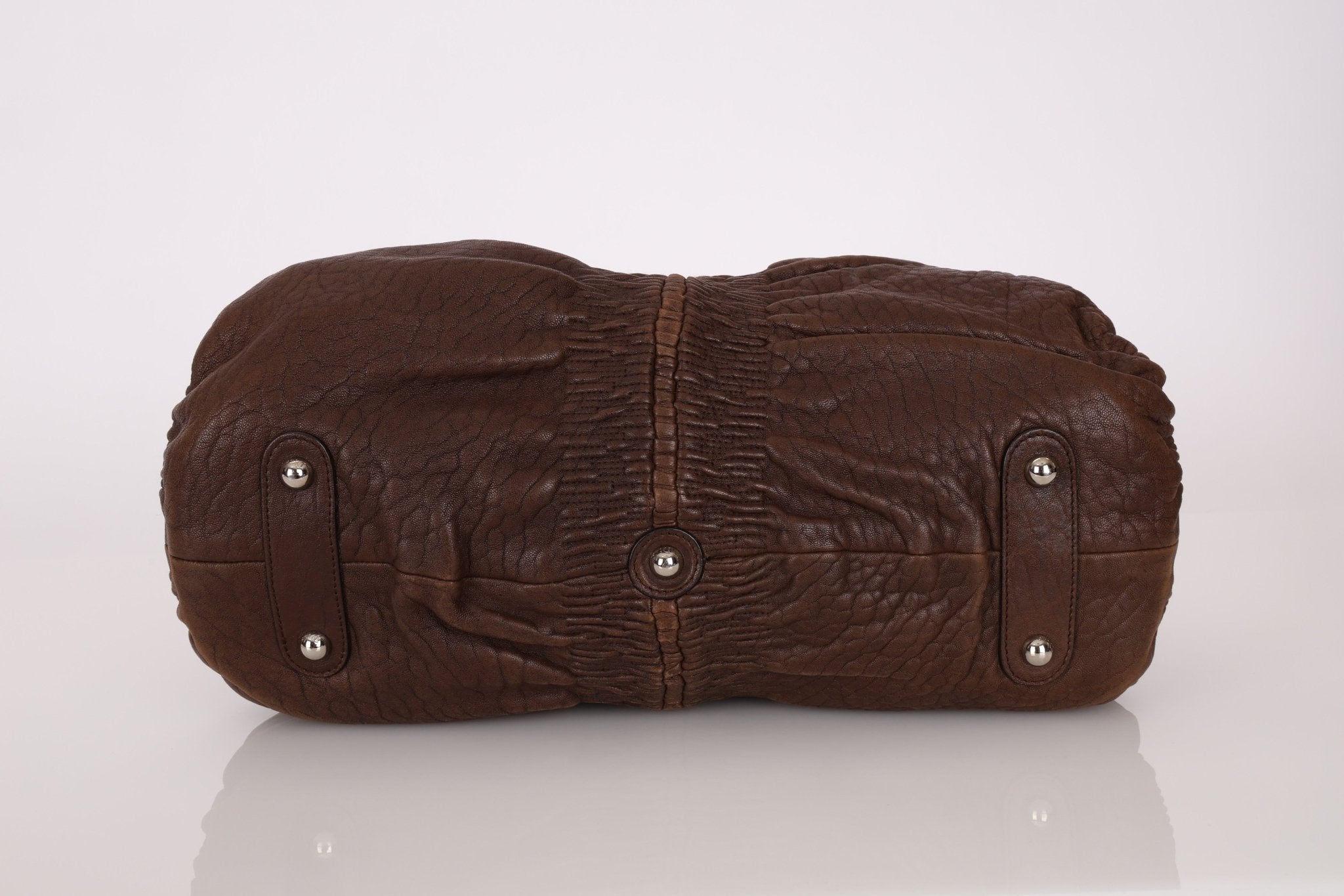 Christian Dior 2008 Buffalo Leather Karenina Top Handle - FashioNica