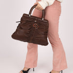 Christian Dior 2008 Buffalo Leather Karenina Top Handle - FashioNica