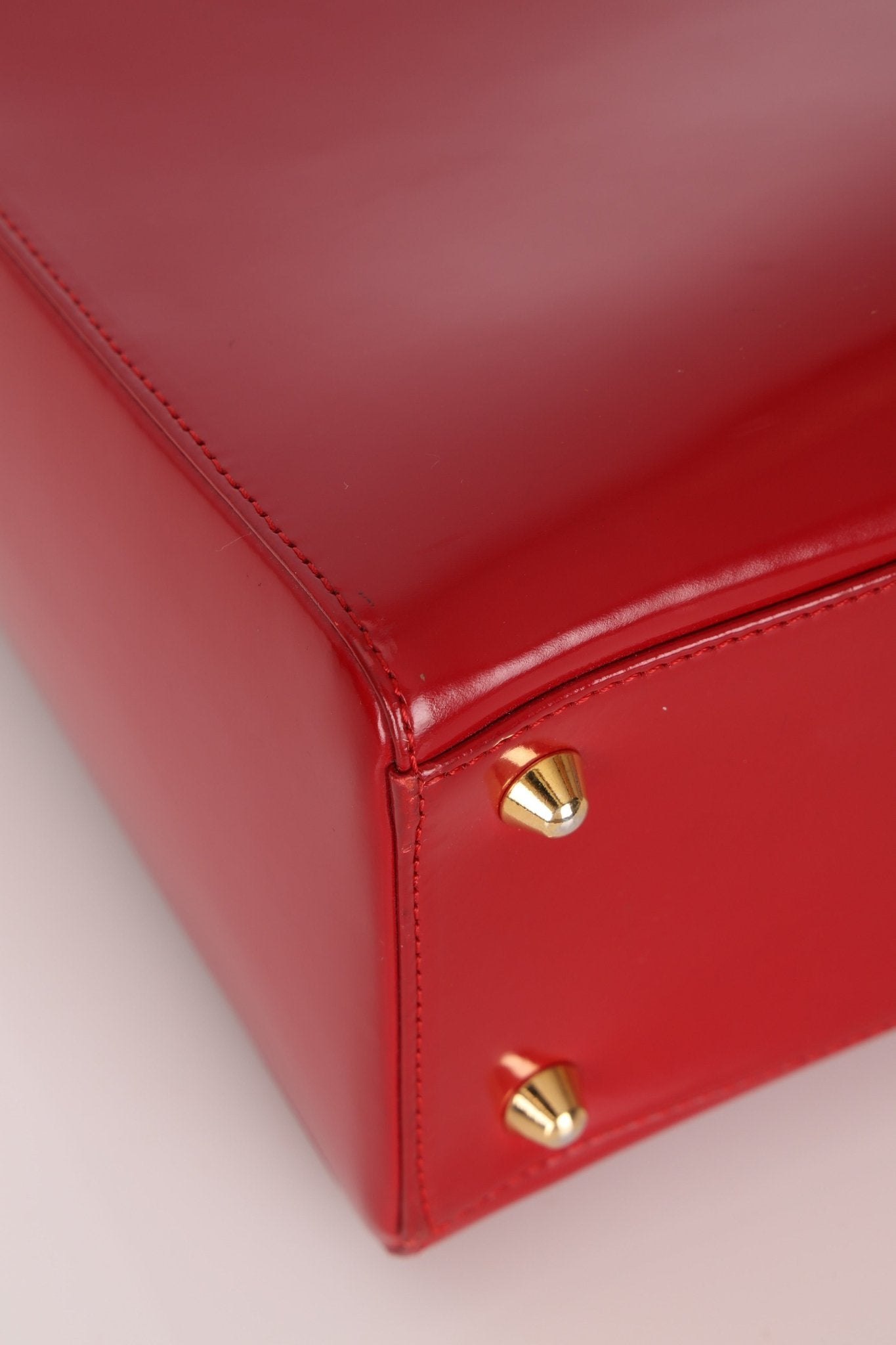 Dior 1997 Boxcalf Large Lady Dior with Strap - FashioNica