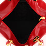 Dior 1997 Boxcalf Large Lady Dior with Strap - FashioNica