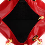 Dior 1997 Boxcalf Large Lady Dior with Strap - FashioNica