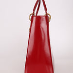 Dior 1997 Boxcalf Large Lady Dior with Strap - FashioNica