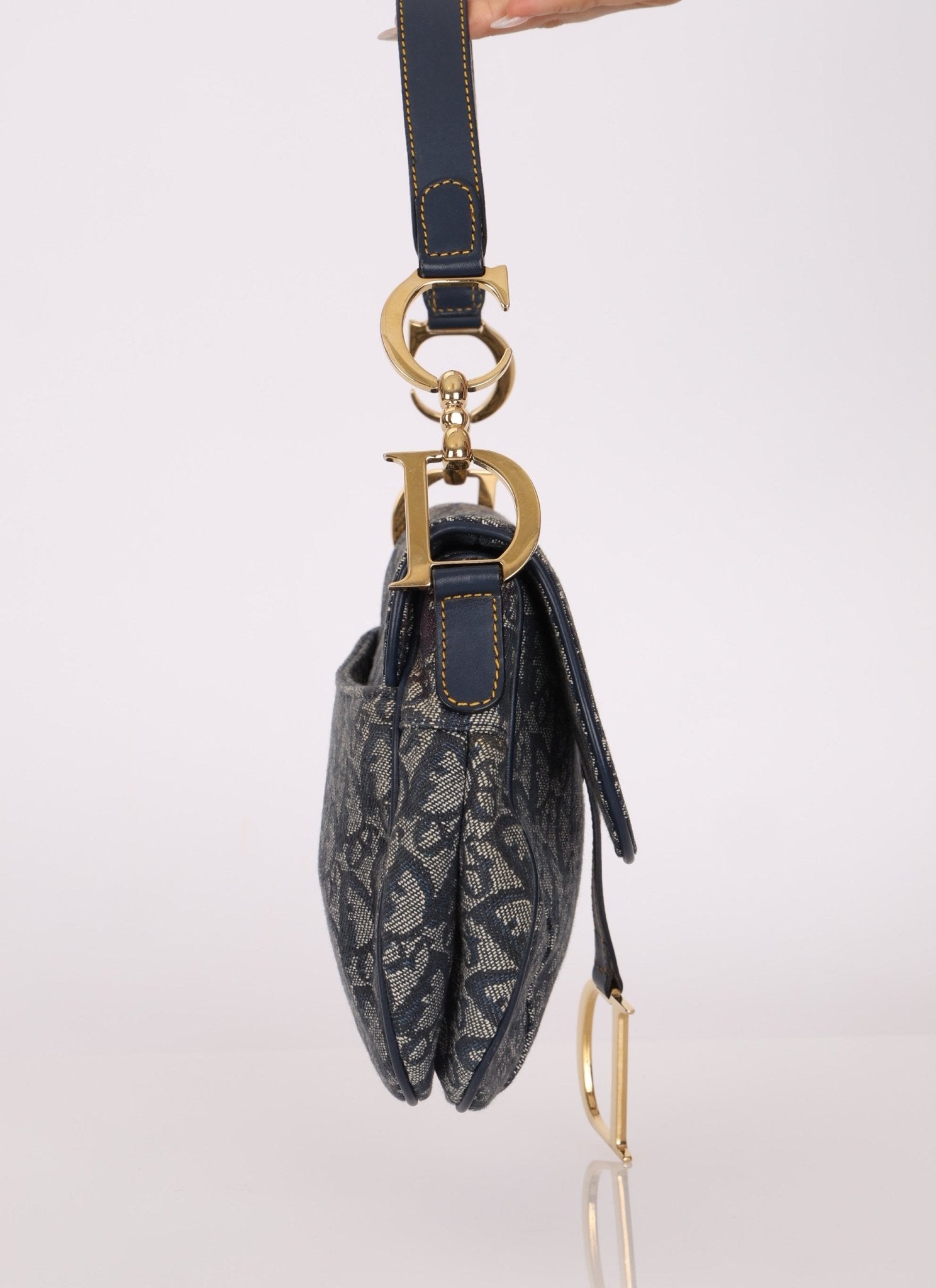 Dior 2000 Trotter Saddle Bag - FashioNica