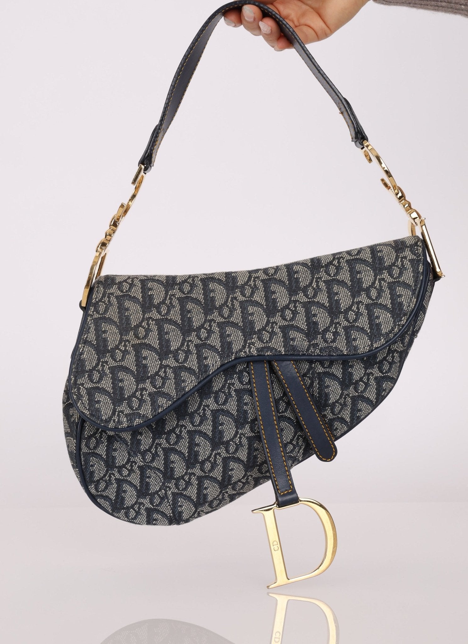 Dior 2000 Trotter Saddle Bag - FashioNica