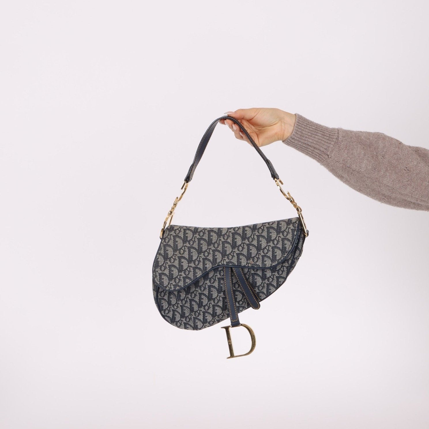 Dior 2000 Trotter Saddle Bag - FashioNica