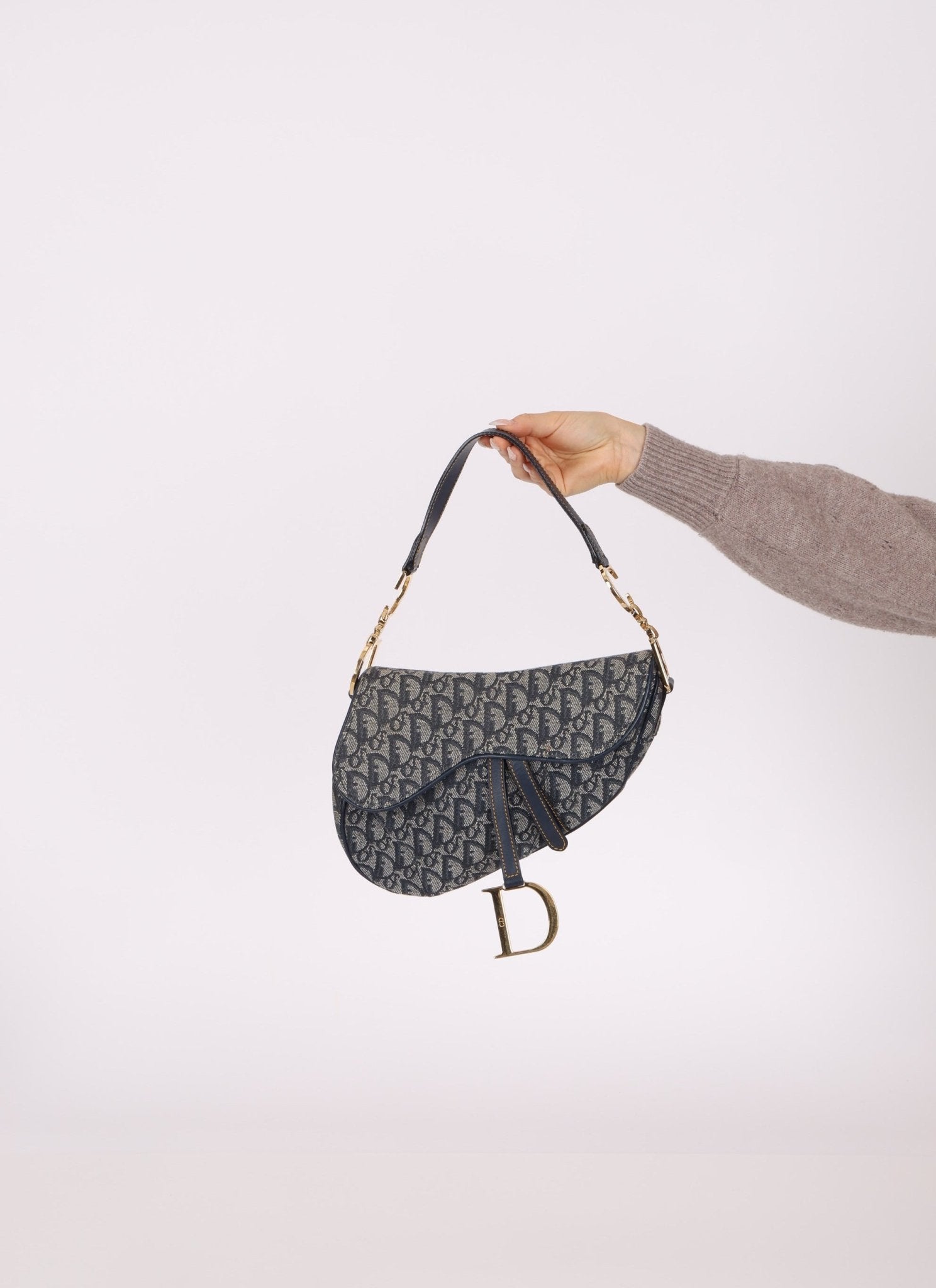 Dior 2000 Trotter Saddle Bag - FashioNica