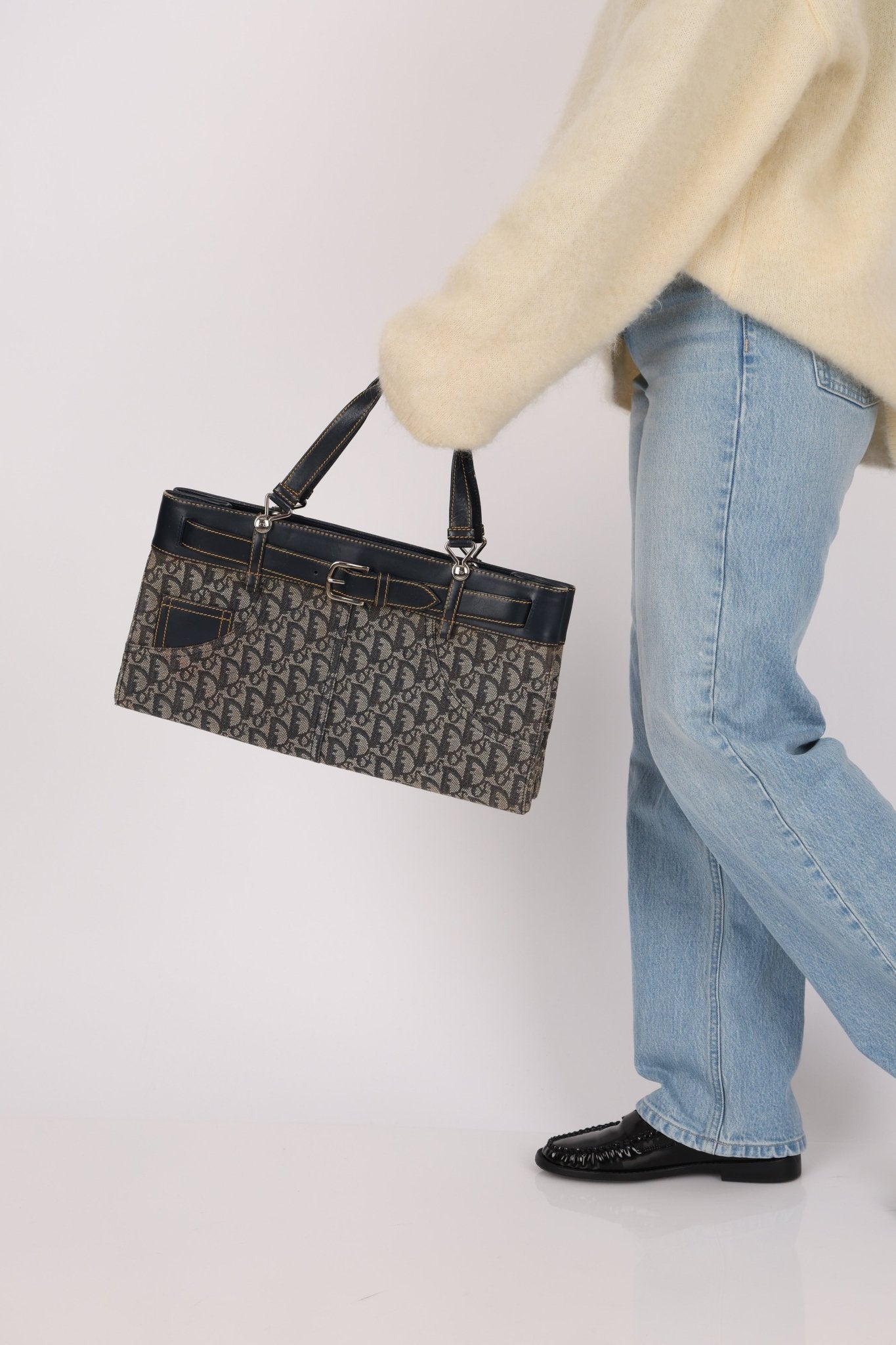 Dior 2001 Diorissimo Jean Pocket Tote - FashioNica