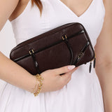 Dior 2001 Grained Calfskin Top Handle - FashioNica