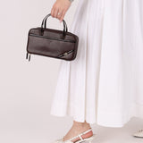 Dior 2001 Grained Calfskin Top Handle - FashioNica