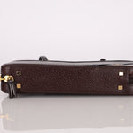 Dior 2001 Grained Calfskin Top Handle - FashioNica