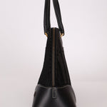 Dior 2001 License Plate Montaigne Leather and Pony Hair Bowler Bag - FashioNica
