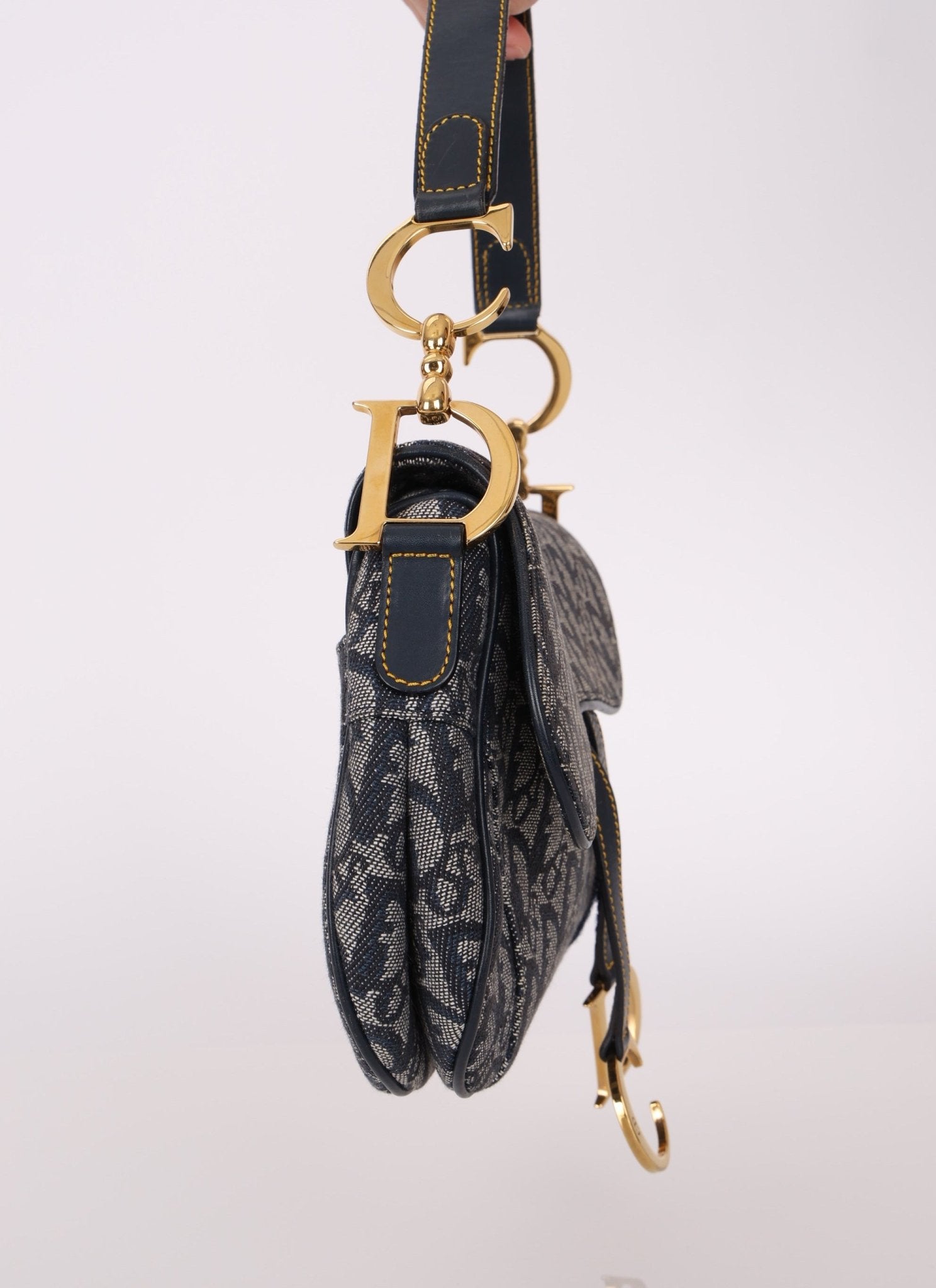 Dior 2001 Trotter Double Saddle Bag - FashioNica