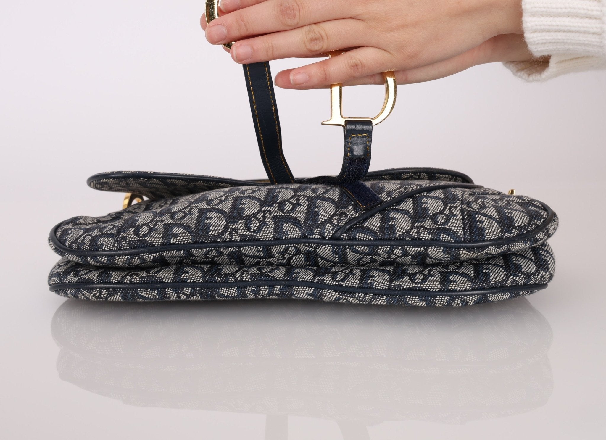 Dior 2001 Trotter Double Saddle Bag - FashioNica