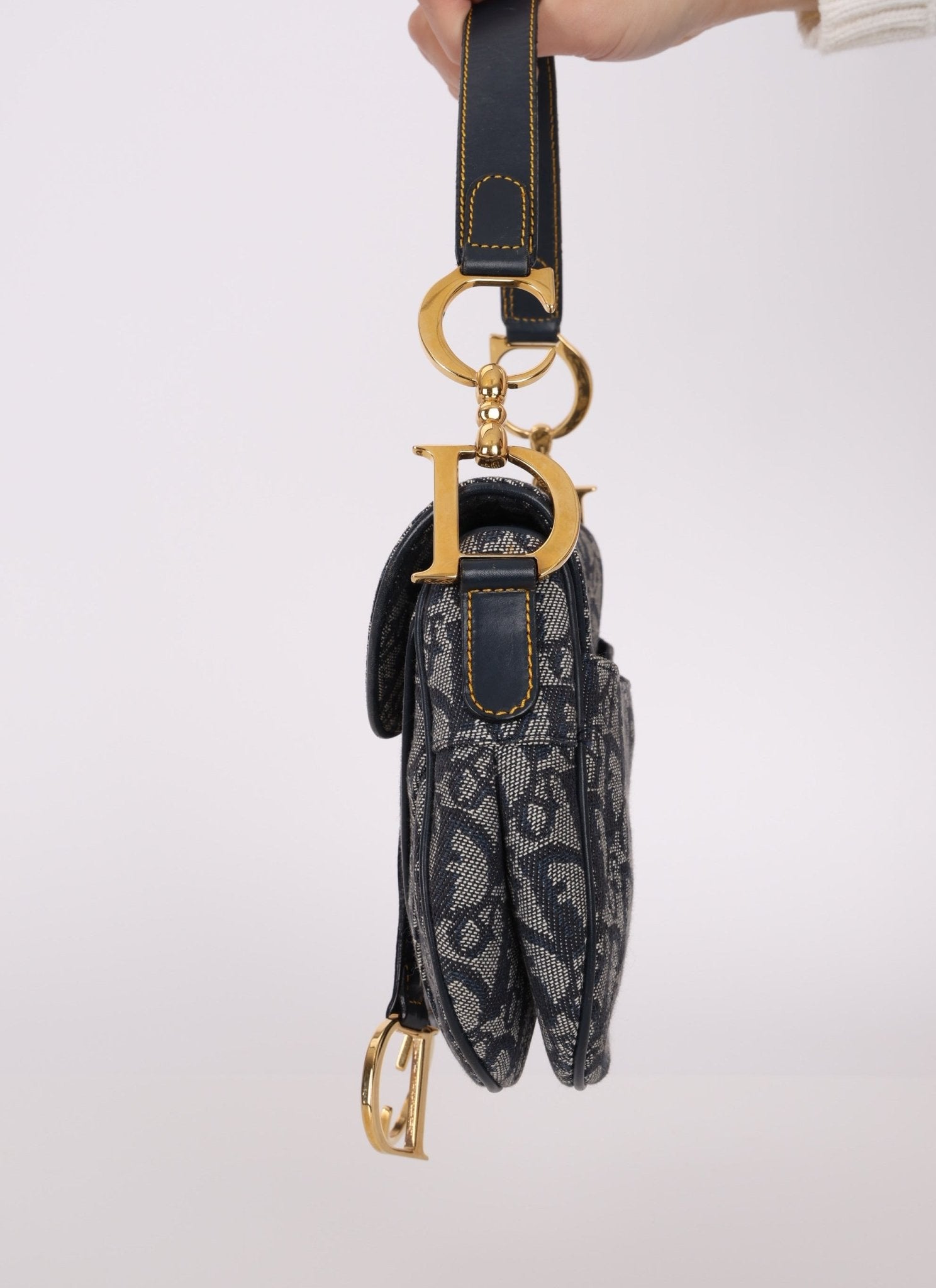 Dior 2001 Trotter Double Saddle Bag - FashioNica