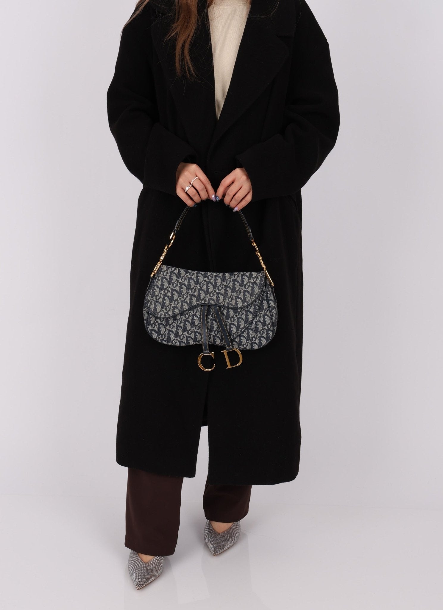 Dior 2001 Trotter Double Saddle Bag - FashioNica