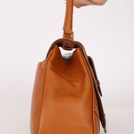 Dior 2002 Cognac Saddle Bowling Bag - FashioNica