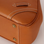 Dior 2002 Cognac Saddle Bowling Bag - FashioNica