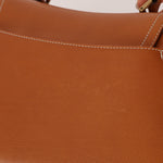 Dior 2002 Cognac Saddle Bowling Bag - FashioNica
