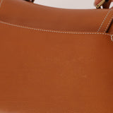 Dior 2002 Cognac Saddle Bowling Bag - FashioNica