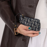 Dior 2002 Diorissimo Saddle Key Pouch - FashioNica