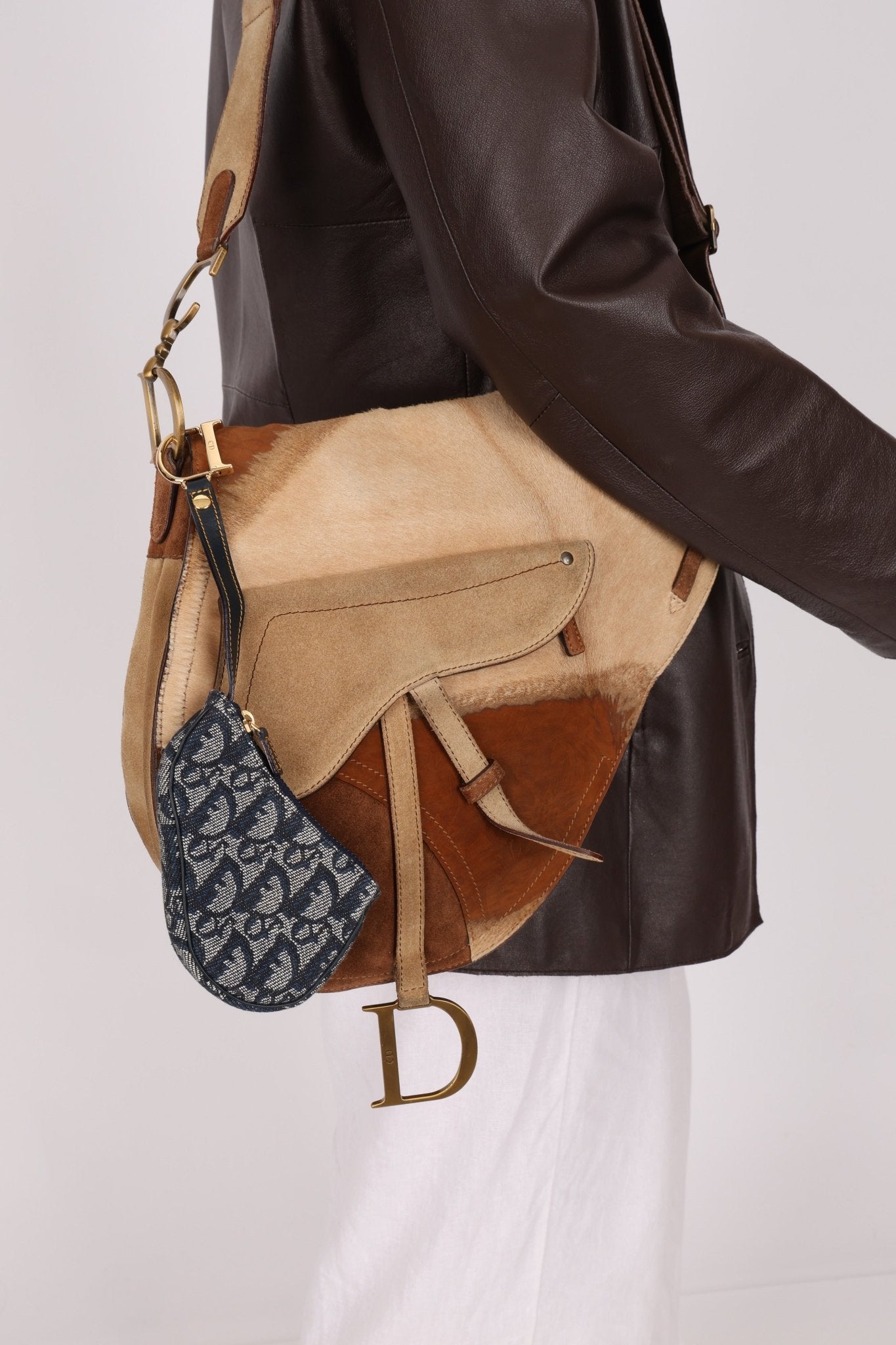 Dior 2002 Diorissimo Saddle Key Pouch - FashioNica