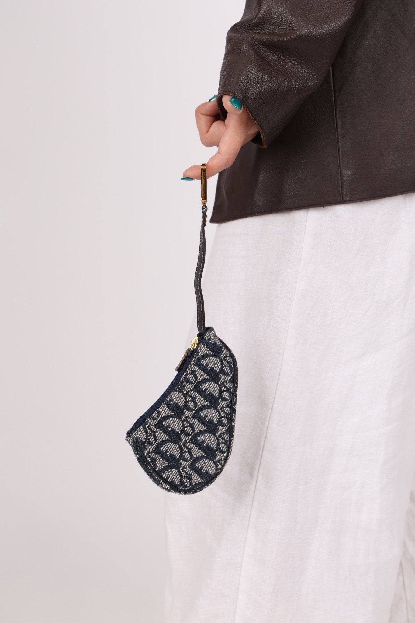 Dior 2002 Diorissimo Saddle Key Pouch - FashioNica