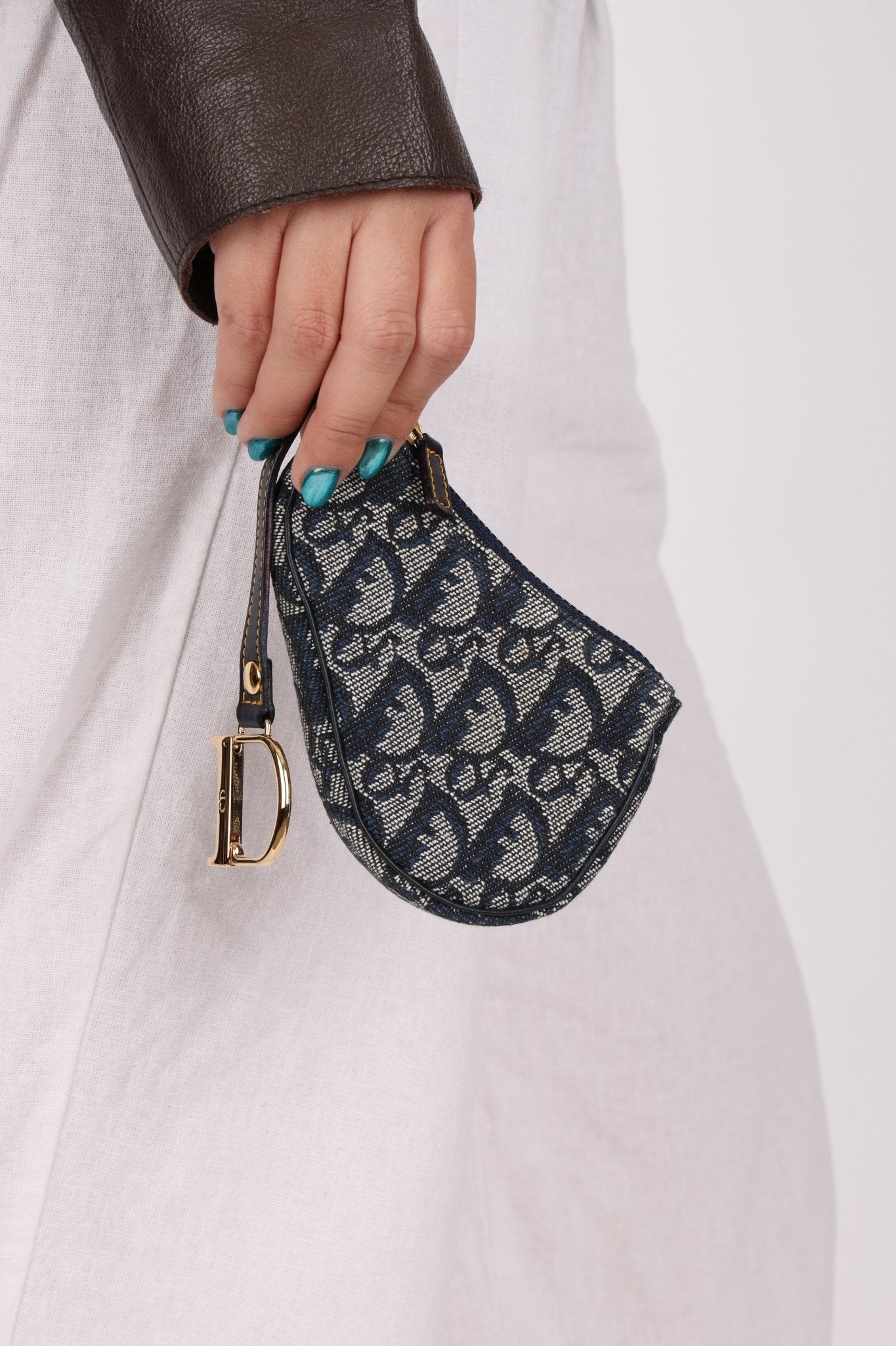 Dior 2002 Diorissimo Saddle Key Pouch - FashioNica