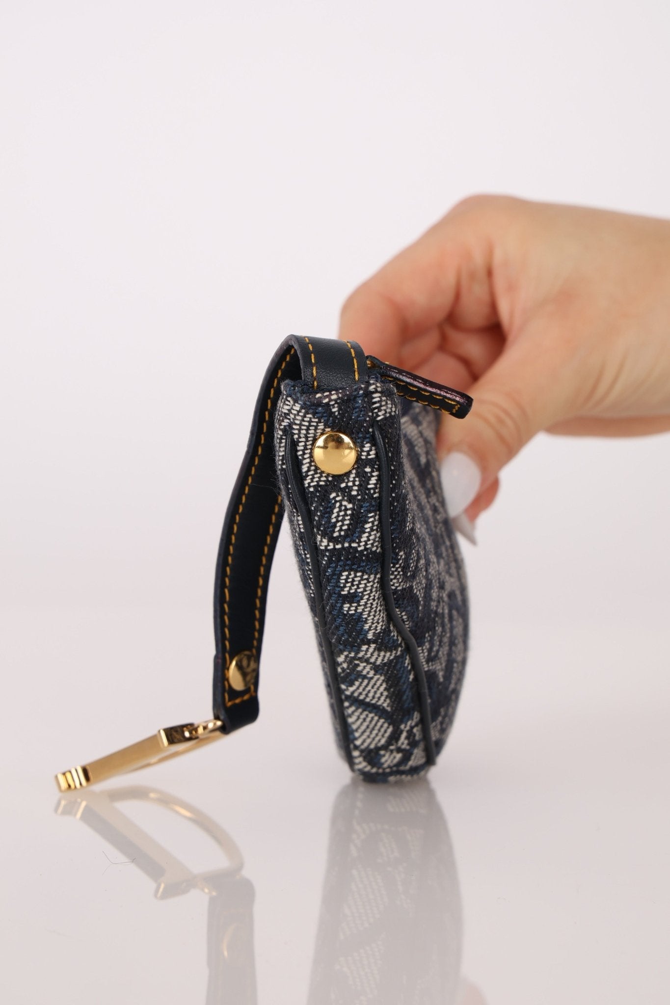 Dior 2002 Diorissimo Saddle Key Pouch - FashioNica