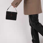 Dior 2002 Nylon Ribbon D - Clasp Vanity Bag - FashioNica