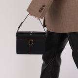 Dior 2002 Nylon Ribbon D - Clasp Vanity Bag - FashioNica