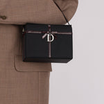Dior 2002 Nylon Ribbon D - Clasp Vanity Bag - FashioNica