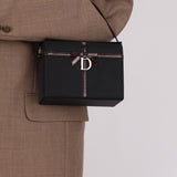 Dior 2002 Nylon Ribbon D - Clasp Vanity Bag - FashioNica