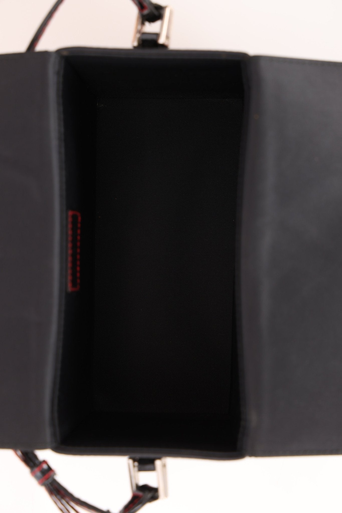 Dior 2002 Nylon Ribbon D - Clasp Vanity Bag - FashioNica