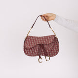 Dior 2002 Red Trotter Double Saddle - FashioNica