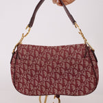Dior 2002 Red Trotter Double Saddle - FashioNica