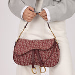 Dior 2002 Red Trotter Double Saddle - FashioNica
