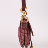 Dior 2002 Red Trotter Double Saddle - FashioNica