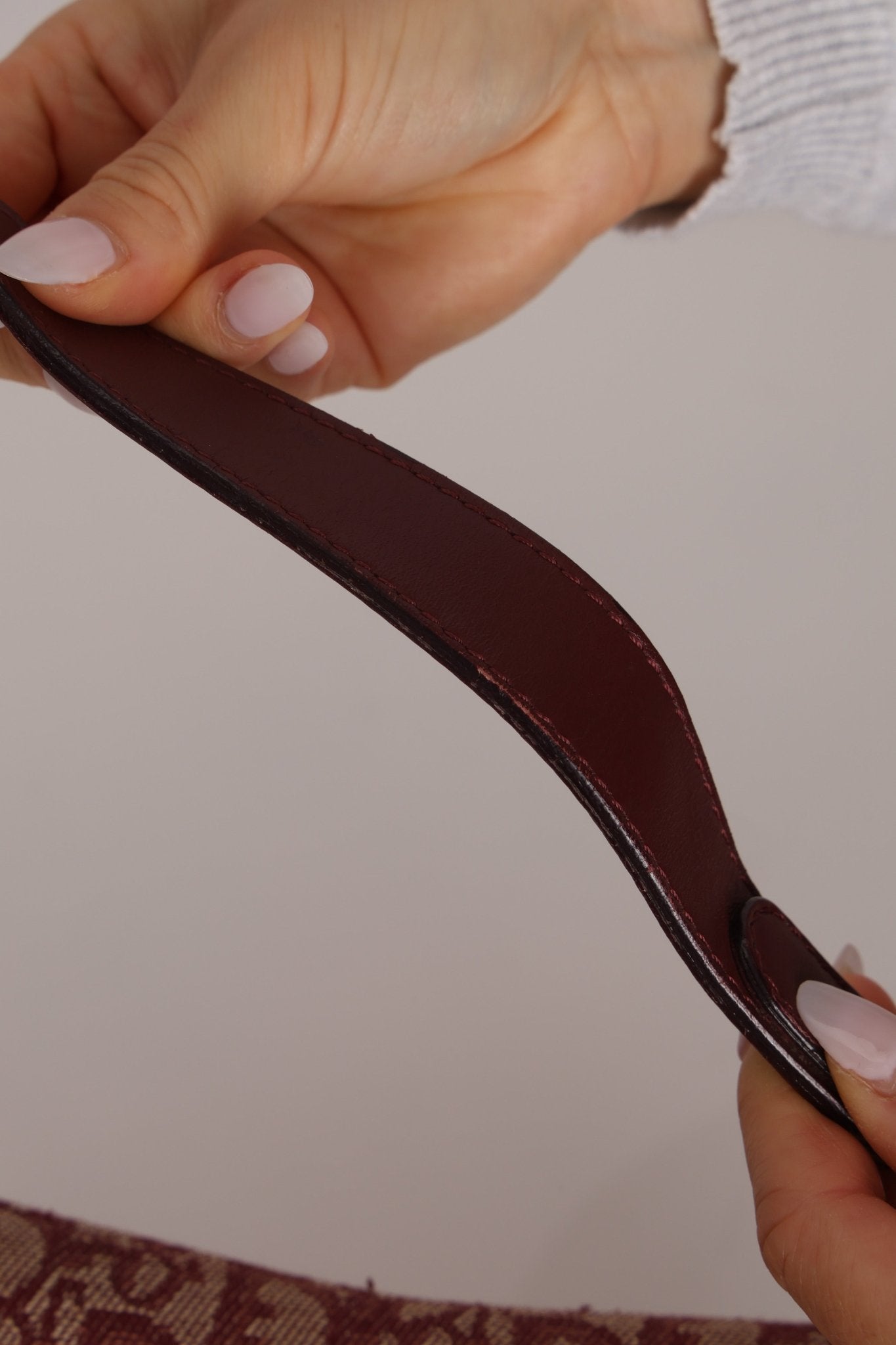 Dior 2002 Red Trotter Double Saddle - FashioNica