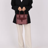 Dior 2002 Red Trotter Pocket Tote - FashioNica