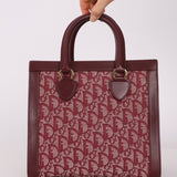 Dior 2002 Red Trotter Pocket Tote - FashioNica