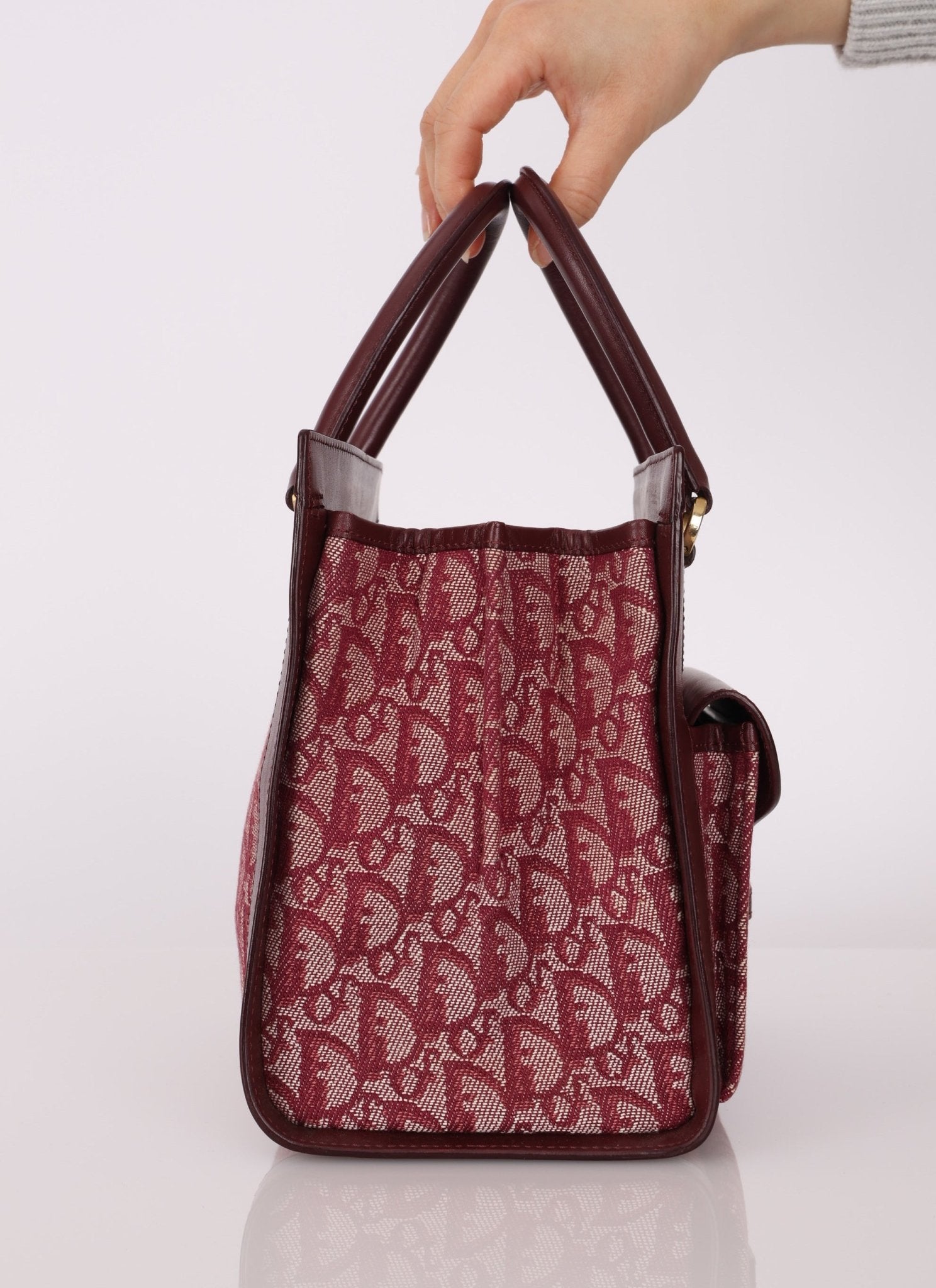 Dior 2002 Red Trotter Pocket Tote - FashioNica